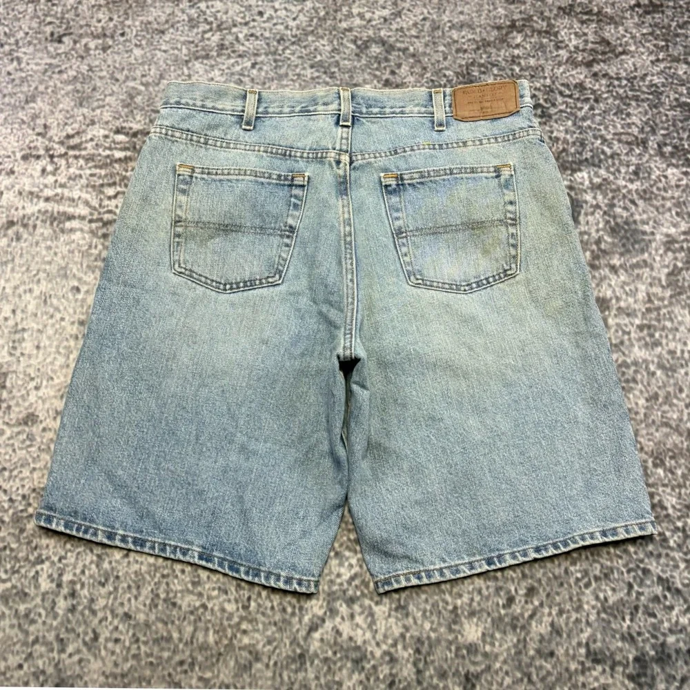 Faded Glory Jorts Mens 36 Blue Relaxed Baggy Skater Vintage Y2K‎ Denim Shorts